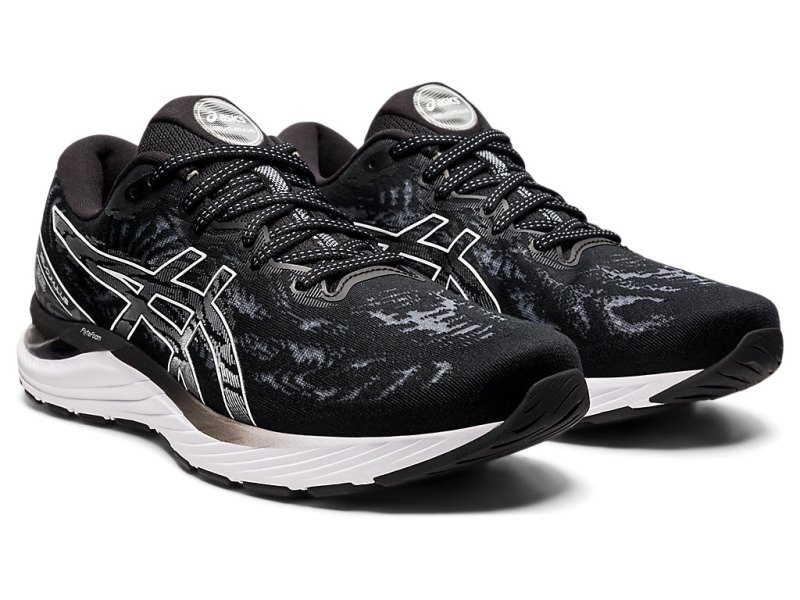 Asics Gel-cumulus 23 (2E) Tekaški Čevlji Moški Črne Bele | SI2086-568