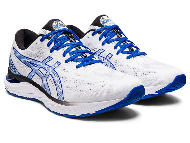 Asics Gel-cumulus 23 Tekaški Čevlji Moški Bele Modre | SI8901-093