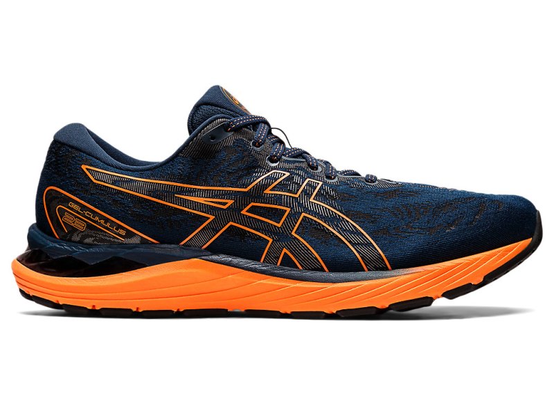 Asics Gel-cumulus 23 Tekaški Čevlji Moški Modre Oranžne | SI9815-455