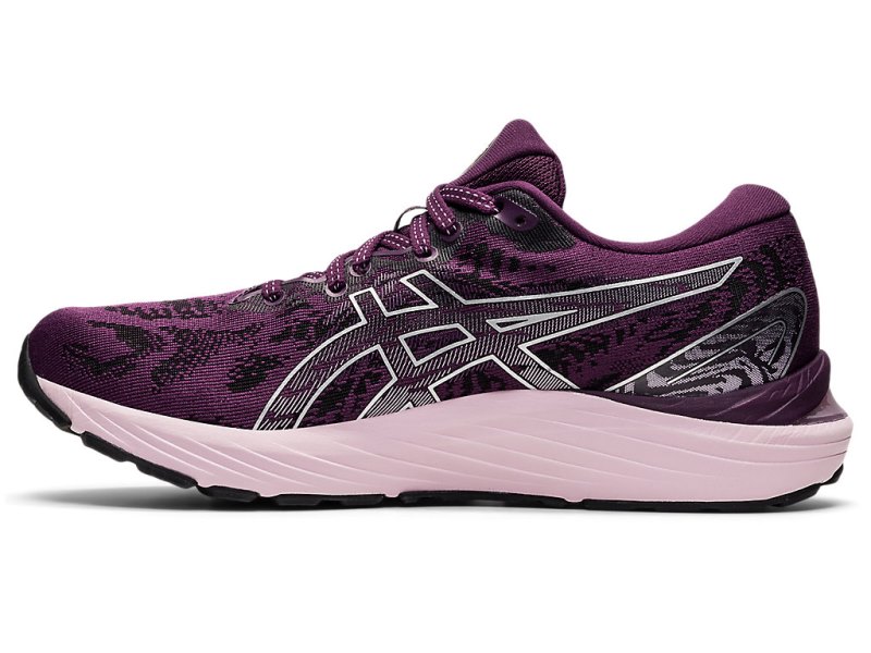 Asics Gel-cumulus 23 Tekaški Čevlji Ženske Temno Vijolične Srebrne | SI0118-765