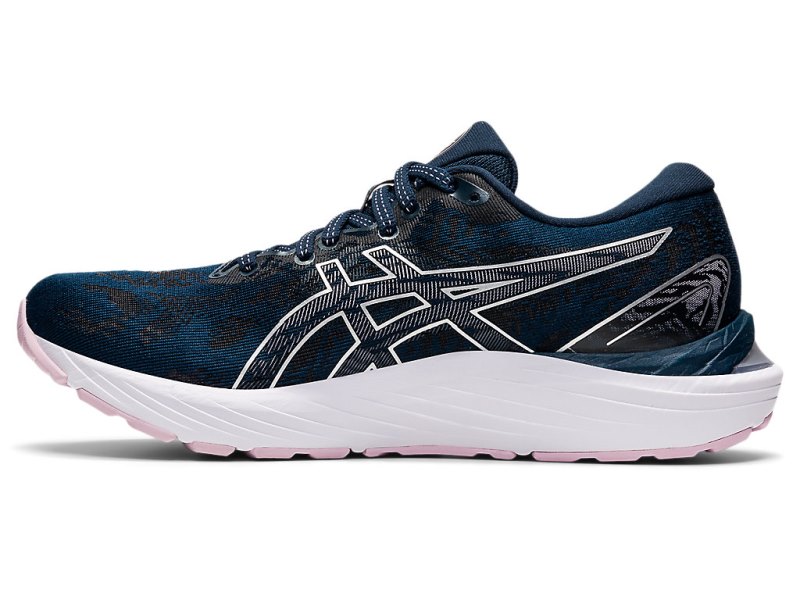 Asics Gel-cumulus 23 Tekaški Čevlji Ženske Modre Srebrne | SI0276-689