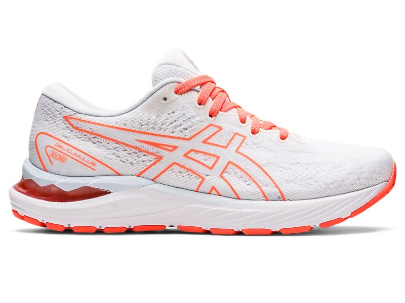 Asics Gel-cumulus 23 Tekaški Čevlji Ženske Bele Modre | SI4816-445