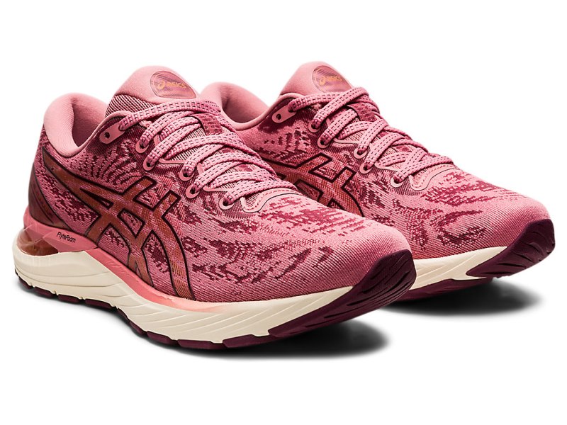 Asics Gel-cumulus 23 Tekaški Čevlji Ženske Roza Temno | SI6466-297