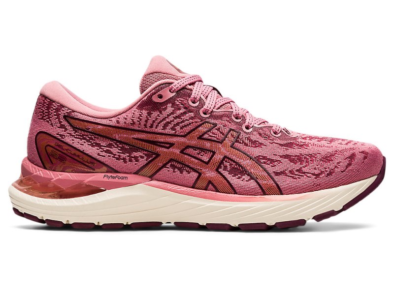 Asics Gel-cumulus 23 Tekaški Čevlji Ženske Roza Temno | SI6466-297