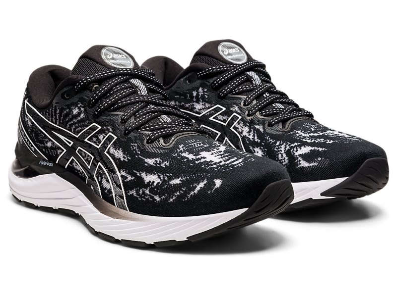 Asics Gel-cumulus 23 Tekaški Čevlji Ženske Črne Bele | SI6703-651