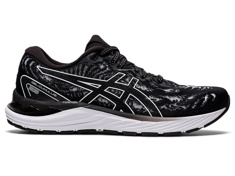 Asics Gel-cumulus 23 Tekaški Čevlji Ženske Črne Bele | SI6703-651