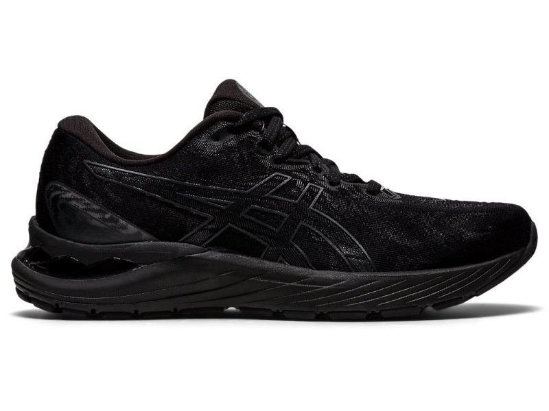 Asics Gel-cumulus 23 Tekaški Čevlji Ženske Črne Temno Sive | SI7935-498