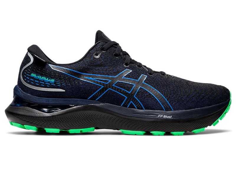 Asics Gel-cumulus 24 GTX Tekaški Čevlji Moški Črne Modre | SI3613-097