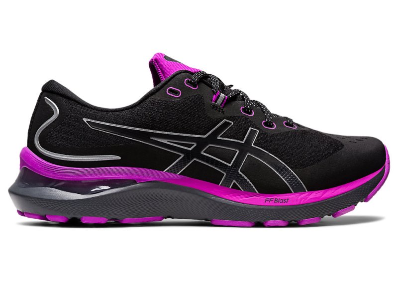 Asics Gel-cumulus 24 Lite-show Tekaški Čevlji Ženske Črne Vijolične | SI3214-783