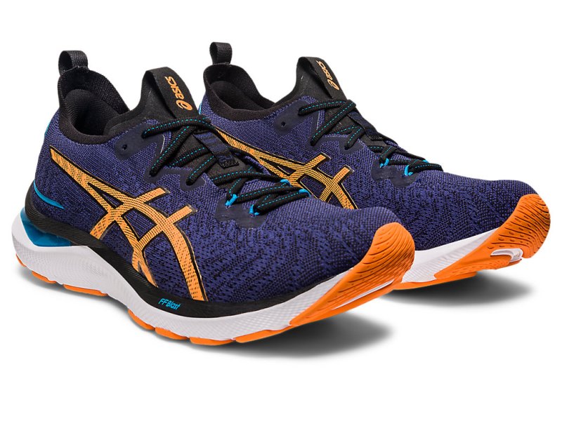 Asics Gel-cumulus 24 Mk Tekaški Čevlji Moški Indigo Modre Oranžne | SI1165-860