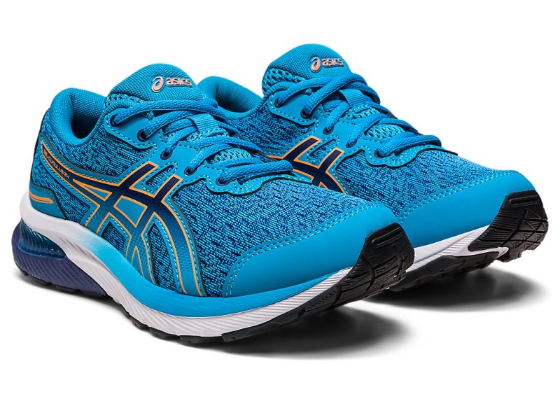 Asics Gel-cumulus 24 Športne Superge Otroški Modre Oranžne | SI2586-122