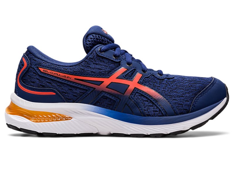 Asics Gel-cumulus 24 Športne Superge Otroški Temno Roza | SI9054-786