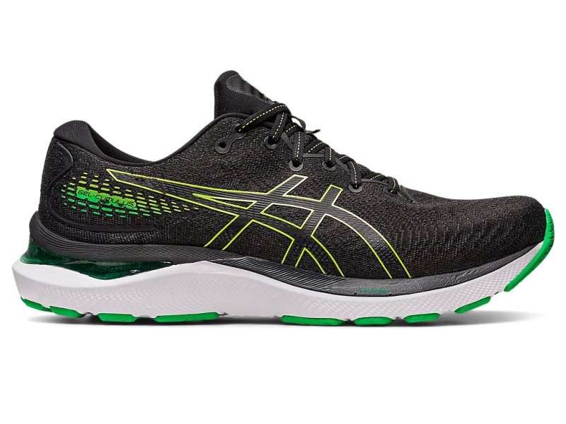 Asics Gel-cumulus 24 Tekaški Čevlji Moški Črne Svetlo Zelene | SI4127-686