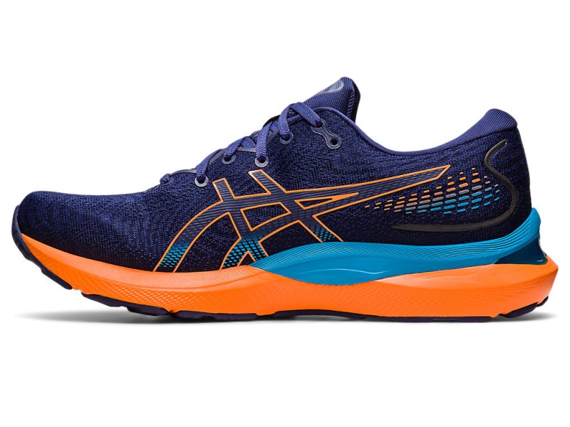 Asics Gel-cumulus 24 Tekaški Čevlji Moški Indigo Modre Oranžne | SI4741-872