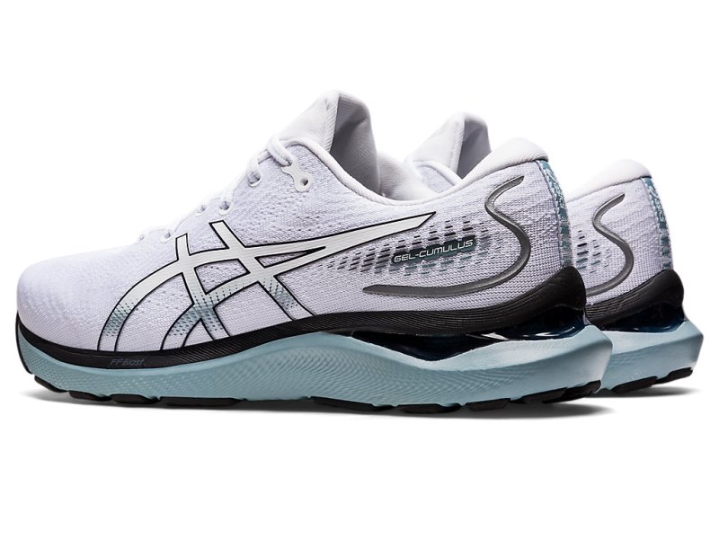 Asics Gel-cumulus 24 Tekaški Čevlji Moški Bele Črne | SI7753-828