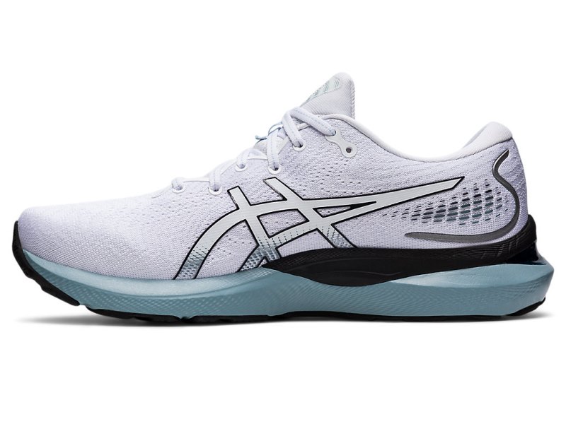 Asics Gel-cumulus 24 Tekaški Čevlji Moški Bele Črne | SI7753-828