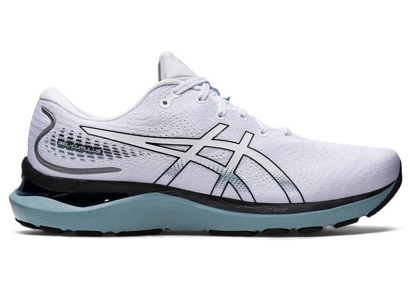 Asics Gel-cumulus 24 Tekaški Čevlji Moški Bele Črne | SI7753-828