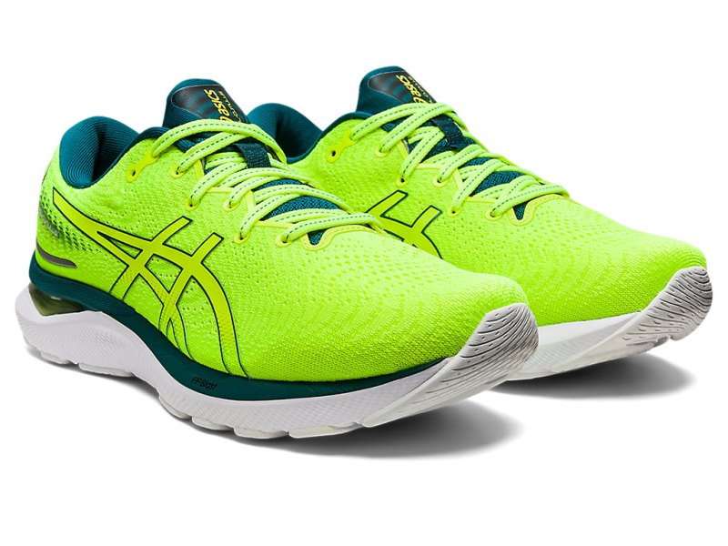 Asics Gel-cumulus 24 Tekaški Čevlji Moški Rumene Temno Zelene | SI8797-174