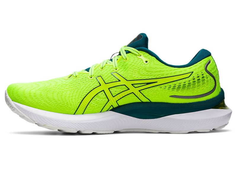 Asics Gel-cumulus 24 Tekaški Čevlji Moški Rumene Temno Zelene | SI8797-174