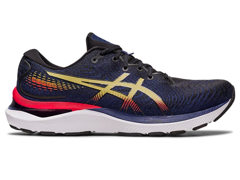 Asics Gel-cumulus 24 Tekaški Čevlji Moški Črne Olivno Zelene | SI9652-459