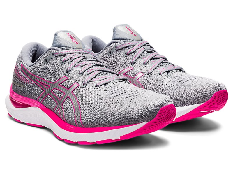 Asics Gel-cumulus 24 Tekaški Čevlji Ženske Sive Roza | SI0346-591