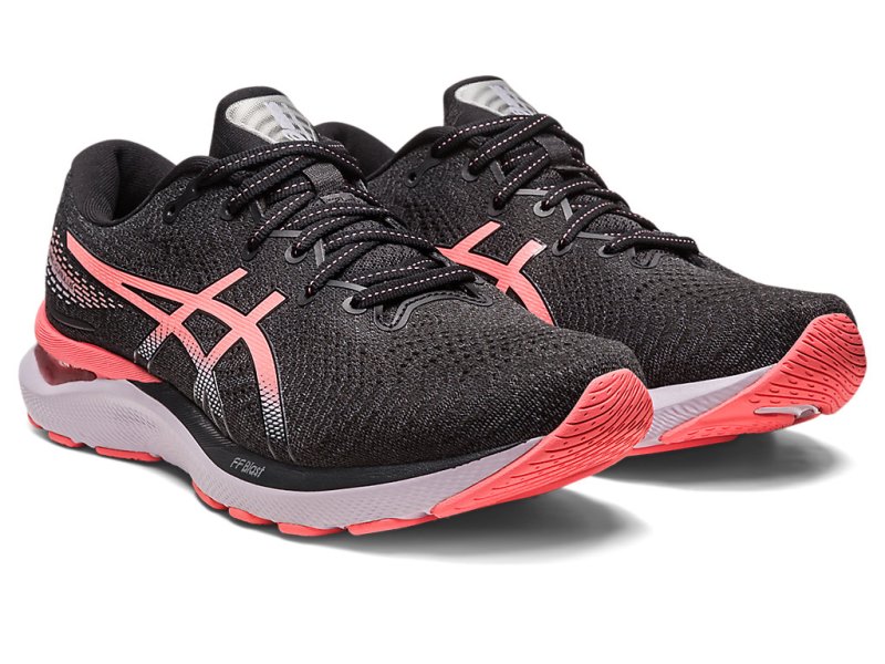 Asics Gel-cumulus 24 Tekaški Čevlji Ženske Črne Koralne | SI2696-241