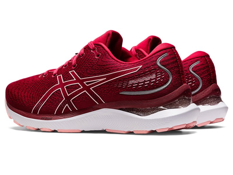 Asics Gel-cumulus 24 Tekaški Čevlji Ženske Temno Rdeče Roza | SI7204-370