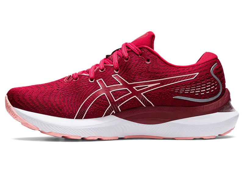 Asics Gel-cumulus 24 Tekaški Čevlji Ženske Temno Rdeče Roza | SI7204-370