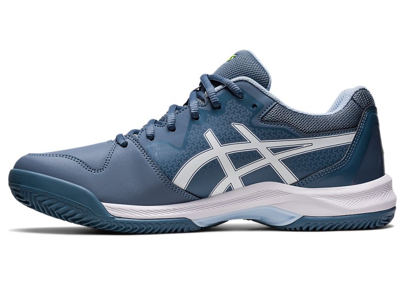 Asics Gel-dedicate 7 Clay Teniški Copati Moški Sive Modre Bele | SI0022-350