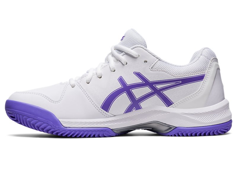 Asics Gel-dedicate 7 Clay Teniški Copati Ženske Bele Vijolične | SI2337-452