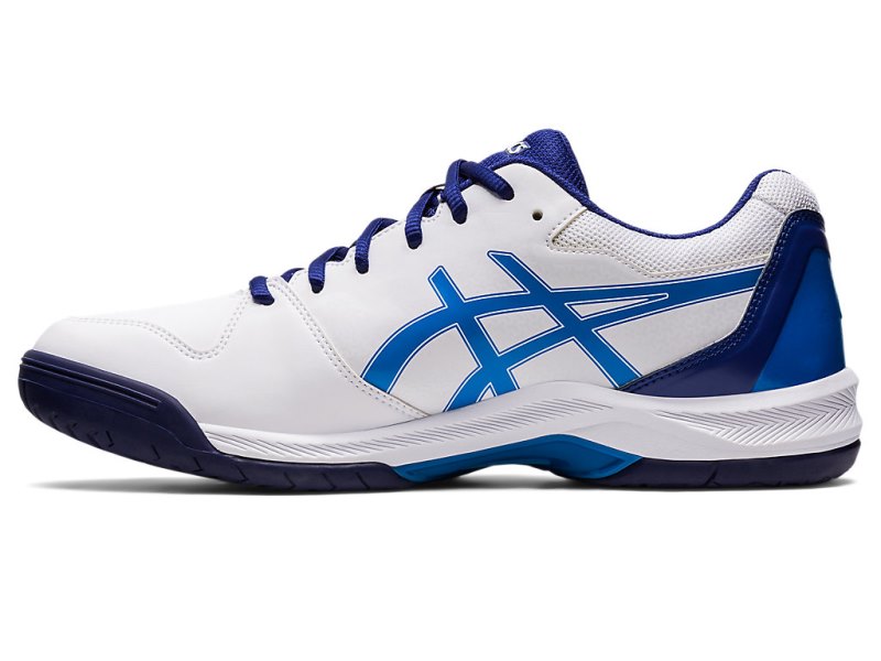 Asics Gel-dedicate 7 Teniški Copati Moški Bele Modre | SI3289-876