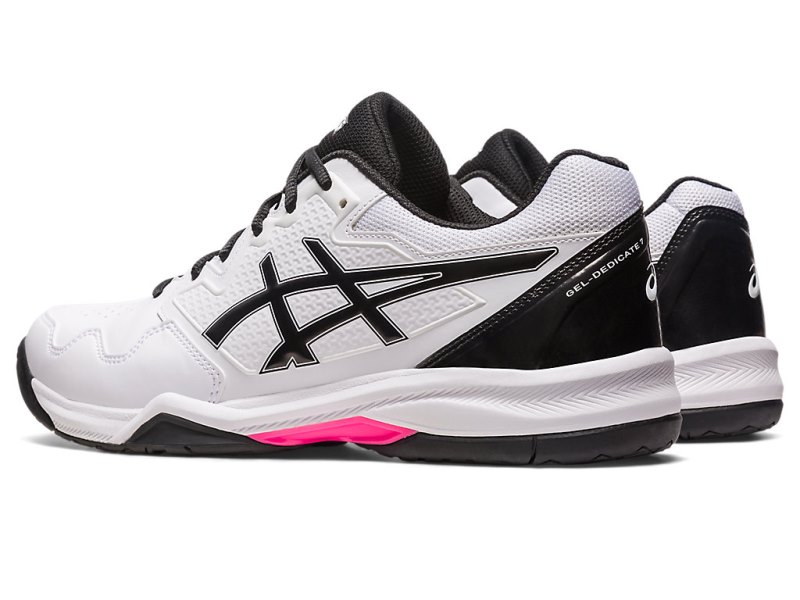 Asics Gel-dedicate 7 Teniški Copati Moški Bele Roza | SI8545-840