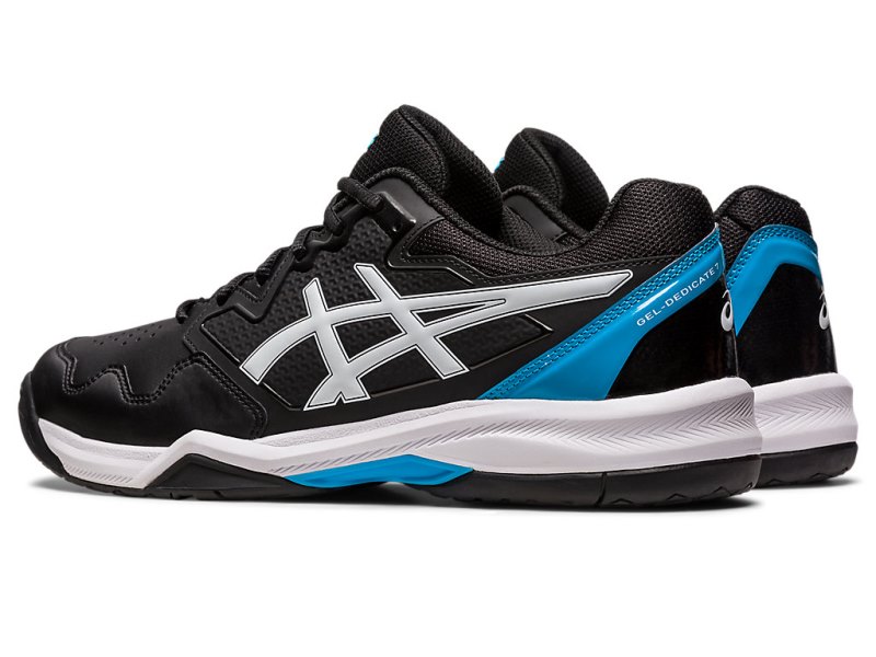 Asics Gel-dedicate 7 Teniški Copati Moški Črne Modre | SI9033-447