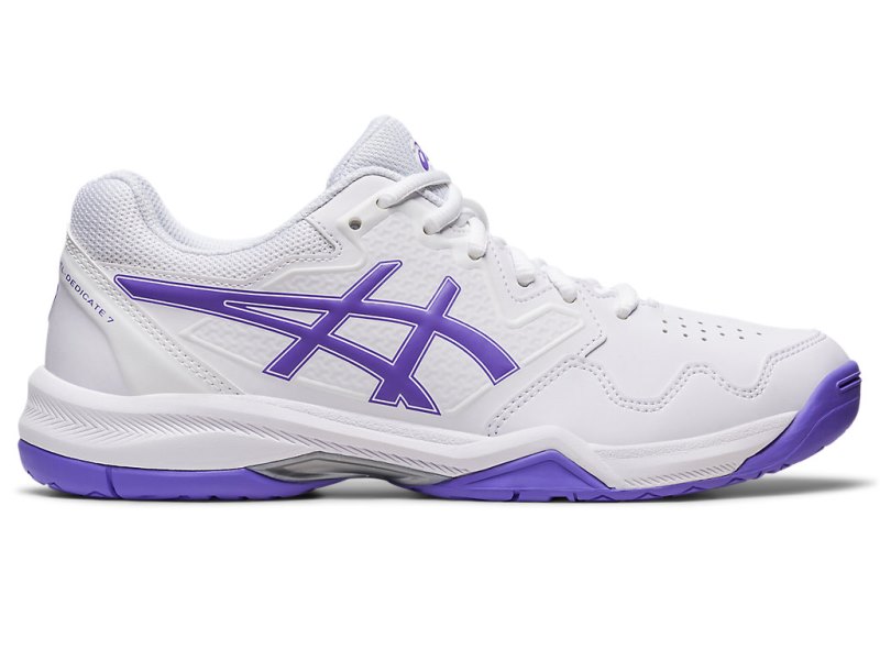 Asics Gel-dedicate 7 Teniški Copati Ženske Bele Vijolične | SI1350-041