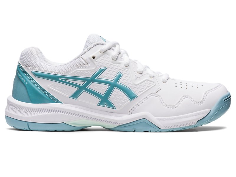 Asics Gel-dedicate 7 Teniški Copati Ženske Bele Modre | SI9460-350