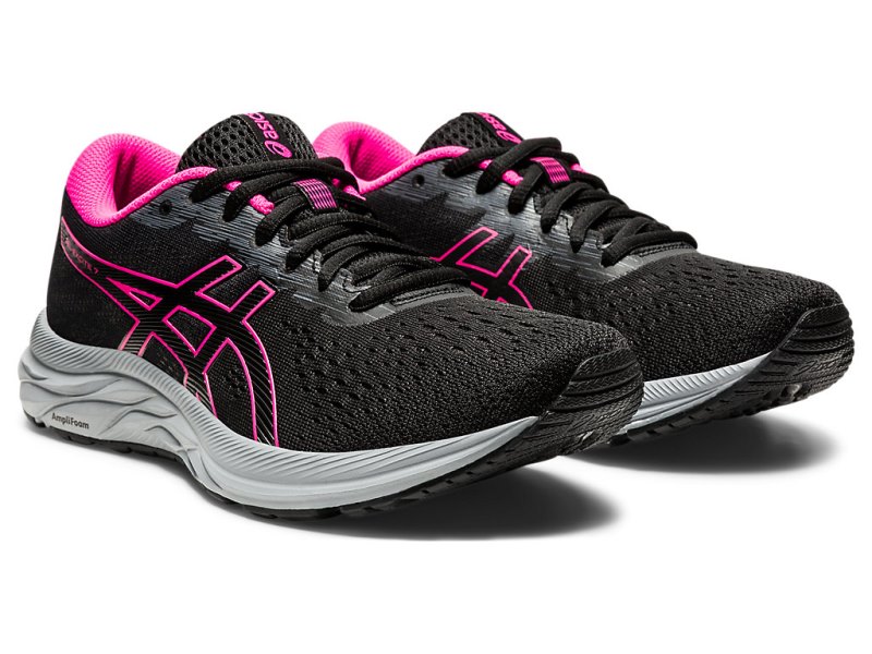 Asics Gel-eXCite 7 Tekaški Čevlji Ženske Črne Sive | SI2137-232