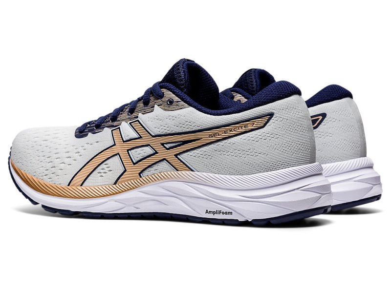 Asics Gel-eXCite 7 The New Strong Tekaški Čevlji Ženske Sive Rumene | SI7739-742