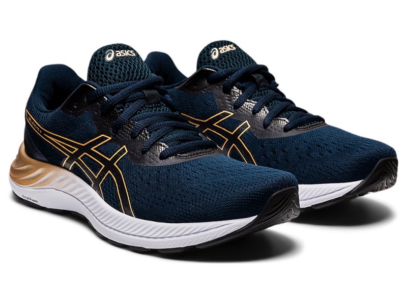 Asics Gel-eXCite 8 (D) Tekaški Čevlji Ženske Modre Rumene | SI7820-016