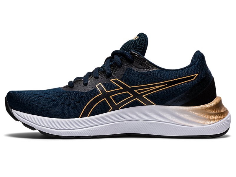 Asics Gel-eXCite 8 (D) Tekaški Čevlji Ženske Modre Rumene | SI7820-016