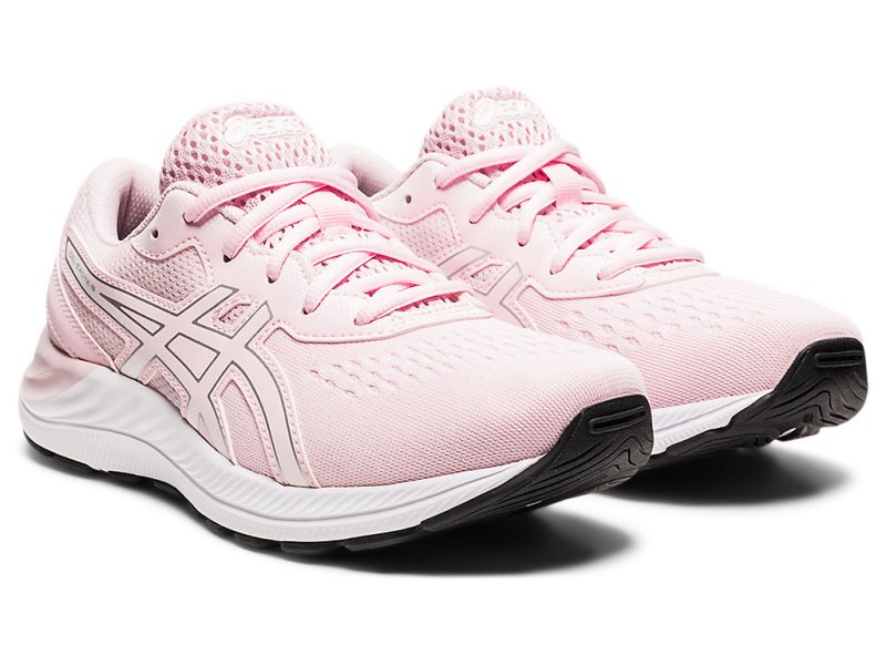 Asics Gel-eXCite 8 Športne Superge Otroški Roza Srebrne | SI4685-580