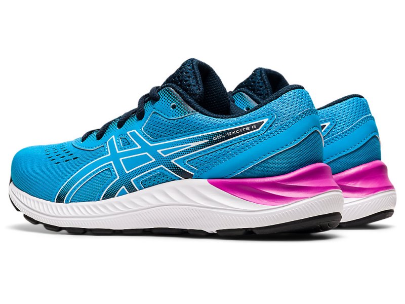 Asics Gel-eXCite 8 Športne Superge Otroški Svetlo Turkizna Bele | SI7639-227