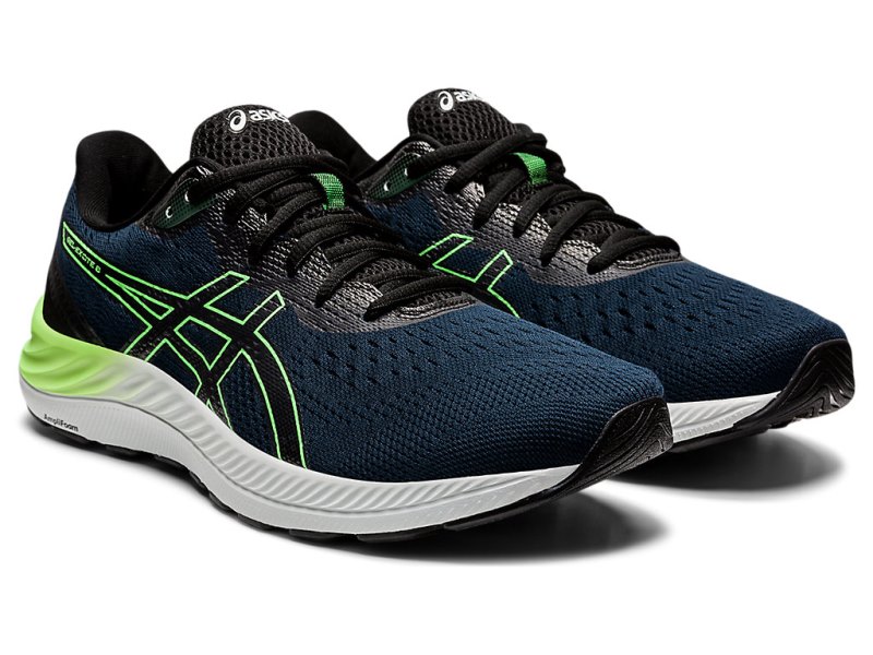 Asics Gel-eXCite 8 Tekaški Čevlji Moški Modre Svetlo Zelene | SI1032-278