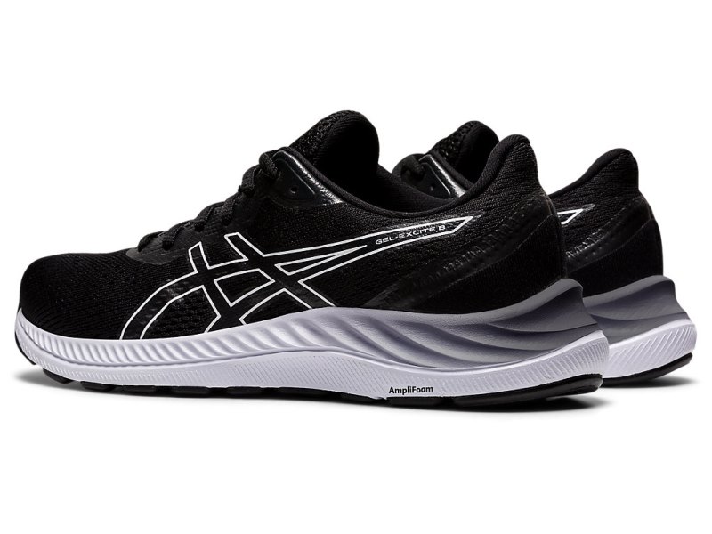 Asics Gel-eXCite 8 Tekaški Čevlji Ženske Črne Bele | SI2084-316