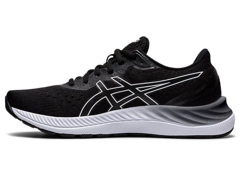 Asics Gel-eXCite 8 Tekaški Čevlji Ženske Črne Bele | SI2084-316