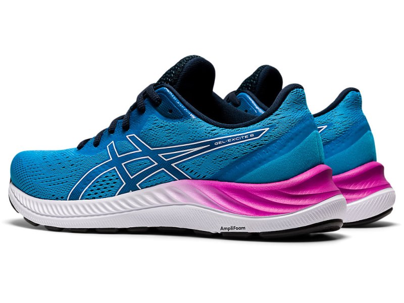 Asics Gel-eXCite 8 Tekaški Čevlji Ženske Svetlo Turkizna Bele | SI2096-818