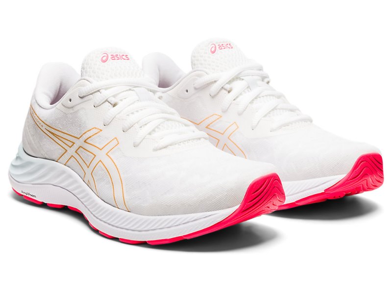 Asics Gel-eXCite 8 Tekaški Čevlji Ženske Bele Rumene | SI5436-870