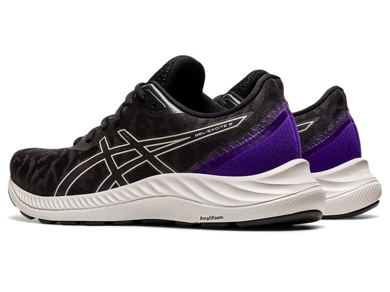 Asics Gel-eXCite 8 Tekaški Čevlji Ženske Črne Sive | SI7044-090