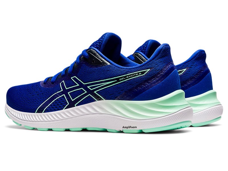 Asics Gel-eXCite 8 Tekaški Čevlji Ženske Modre Svetlo Zelene | SI8635-081