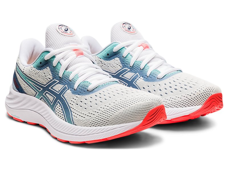 Asics Gel-eXCite 8 Tekaški Čevlji Ženske Bele Bele | SI9447-502