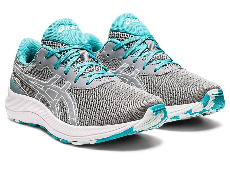 Asics Gel-eXCite 9 Športne Superge Otroški Sive Bele | SI1381-226